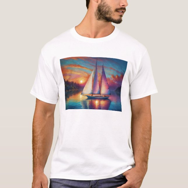 Sailboat Vibes T-Shirt (Vorderseite)