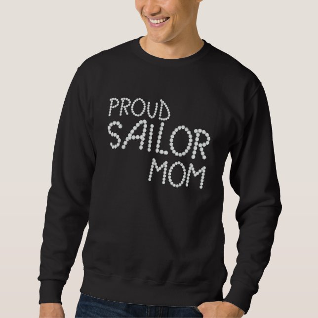 Sailboat Women Sailing  Captain Boat Proud Sailor  Sweatshirt (Vorderseite)