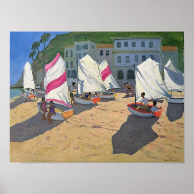 Sailboats Costa Brava 1999 Poster (Vorne)
