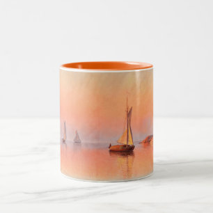 Sailboats-Tasse von Abrahamsson - Stil wählen Zweifarbige Tasse