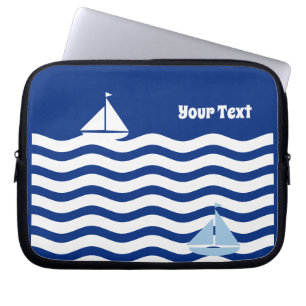 Sailboote Day Custom Laptopschutzhülle