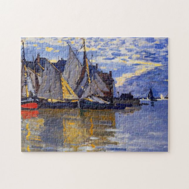 Sailboote Monet Fine Art Puzzle (Horizontal)