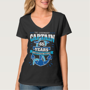 Sailer 65. Geburtstag Kreuzfahrt 65 Jahre alter Ca T-Shirt