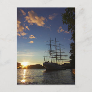 Sailer in Stockholm Postkarte
