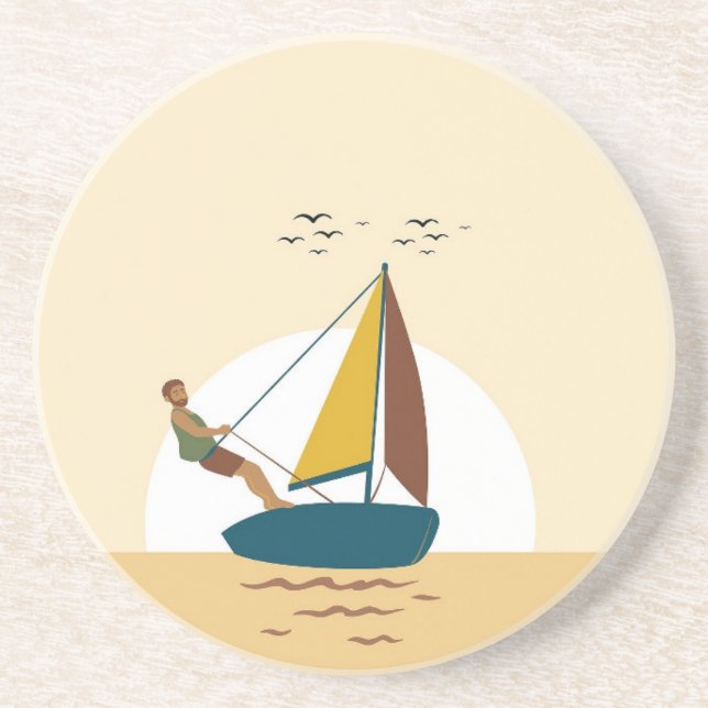 Sailing Adventure Untersetzer (Vorne)