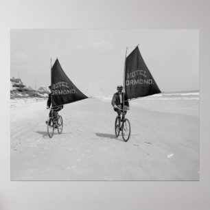 Sailing Bicycles 1903 Poster