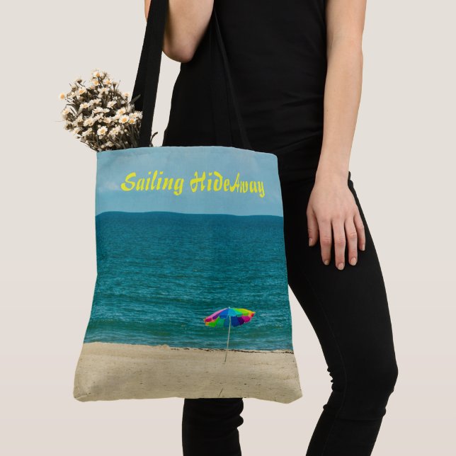 Sailing HideAway LARGE Beach Shoulder Tote (Von Nahem)