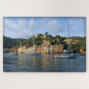 Sailing Into Portofino, Italy - 20 x 30 inch Puzzle