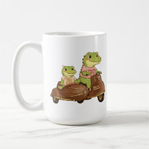Sailor Ace und First Mate Gator Duo - Retro Abente Kaffeetasse