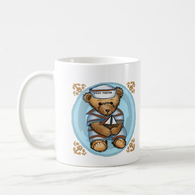 Sailor Bear Tasse (Links)