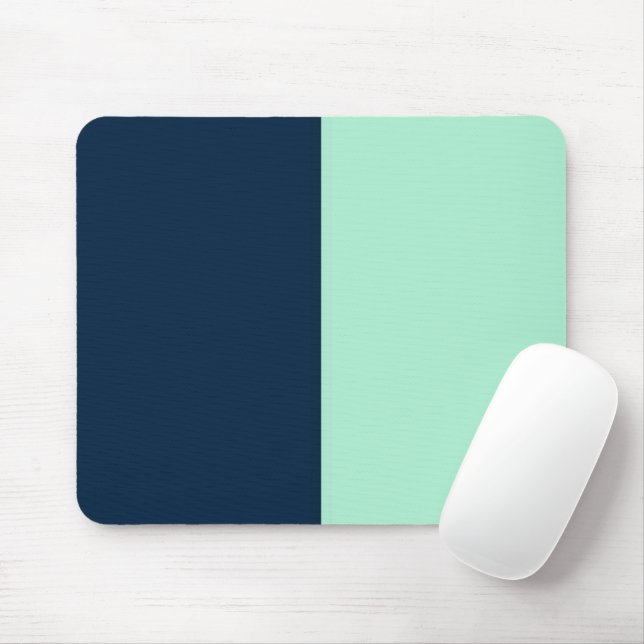Sailor Blue und Mint Mousepad (Mit Mouse)