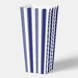 Sailor Blue & White Streifen Geschenkschachtel