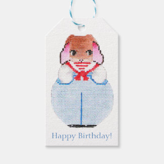 Sailor Bunny gift tag Geschenkanhänger