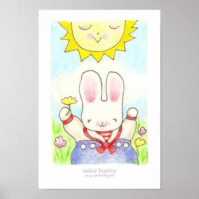 Sailor Bunny Poster (Vorne)