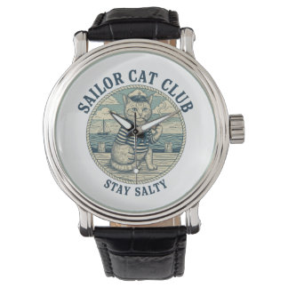 Sailor Cat Club Armbanduhr
