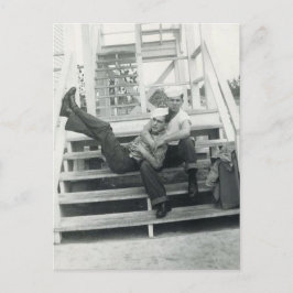 Sailor Embrace Postkarte