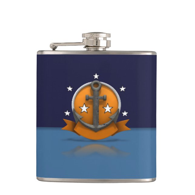 Sailor Flask Flachmann (Vorderseite)