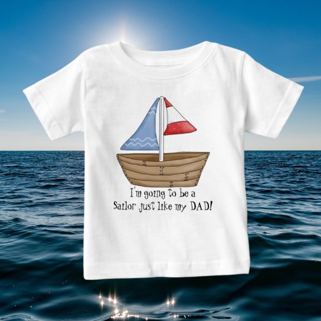 Sailor genau wie Vater T - Shirt (Von Creator hochgeladen)