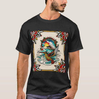 Sailor Jerry Vibes - Tropical Tattoo Art T - Shirt