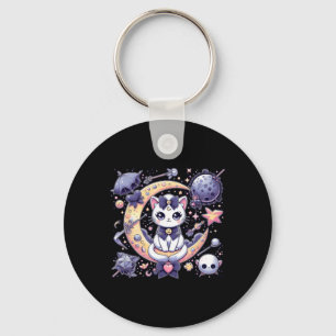 Sailor Meow Niedlich Moon Cat Space Magic Gothic H Schlüsselanhänger