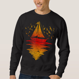 Sailor Nautical Segelschiff Captain Sailboat Suns Sweatshirt