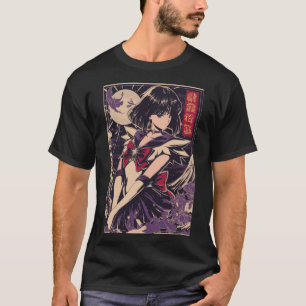 Sailor Saturn Vintage Poster Freunde Familie T-Shirt
