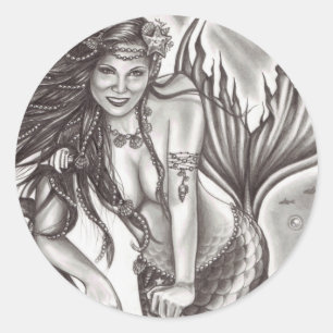 Sailor's Fantasy Runder Aufkleber