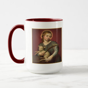 Saint-Agnes von Rom Tasse