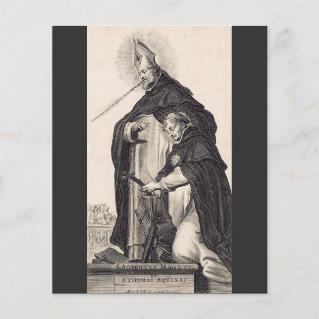 Saint Albert der Große und Heilige Thomas Aquinas (Vorderseite)