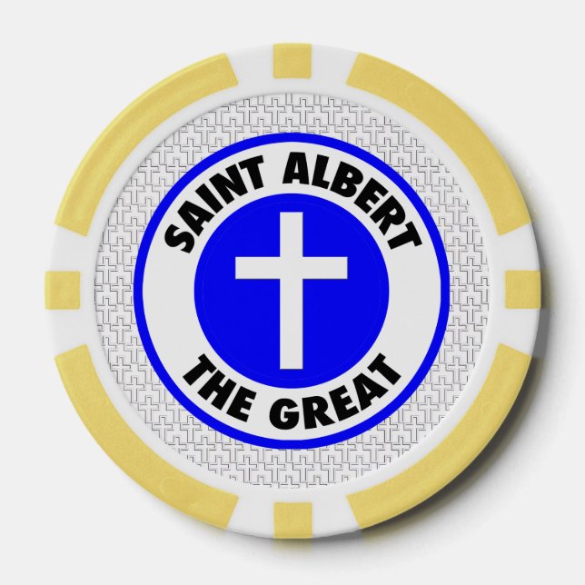 Saint Albert vom Großen Pokerchips (Vorderseite)