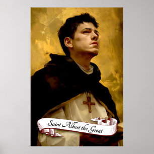 Saint Albert vom Großen Poster