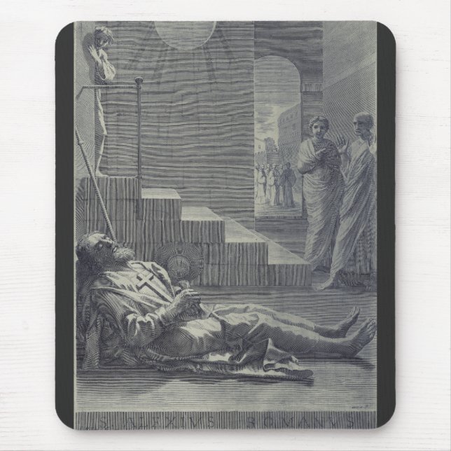 Saint Alexius von Rom Mousepad (Vorne)