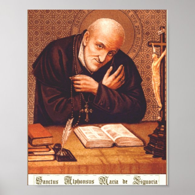 Saint Alphonsus Liguori Poster (Vorne)