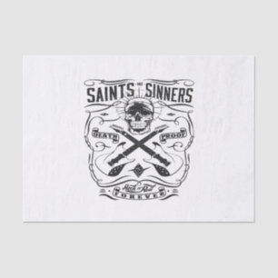 saint and sinners rock n roll forever death proof seidenpapier
