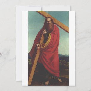 Saint Andrew der Apostel Martyr Einladung