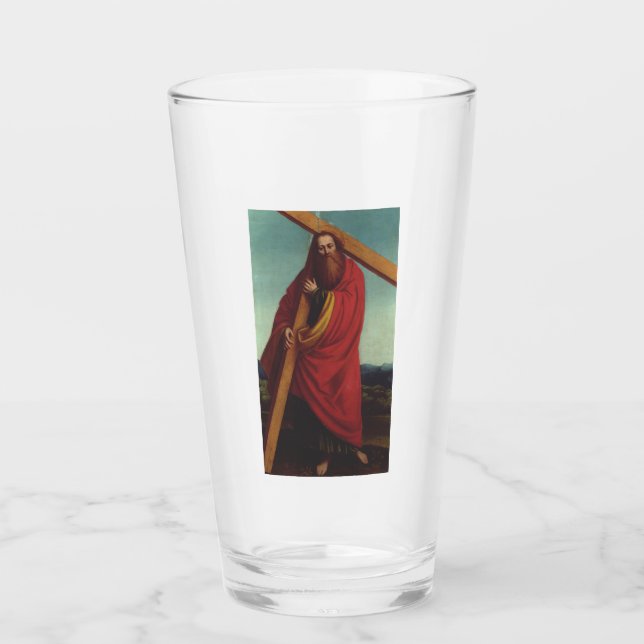 Saint Andrew der Apostel Martyr Glas (Vorderseite)