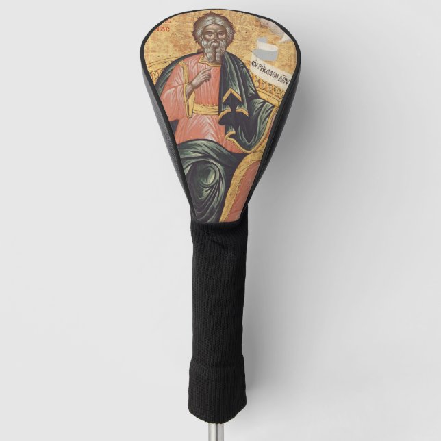 Saint Andrew der Apostel Orthodox Ikone Golf Headcover (Vorderseite)