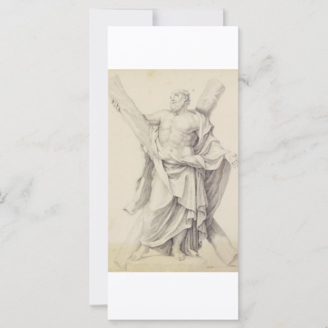 Saint Andrew einer von 12 Aposteln (Vorderseite)