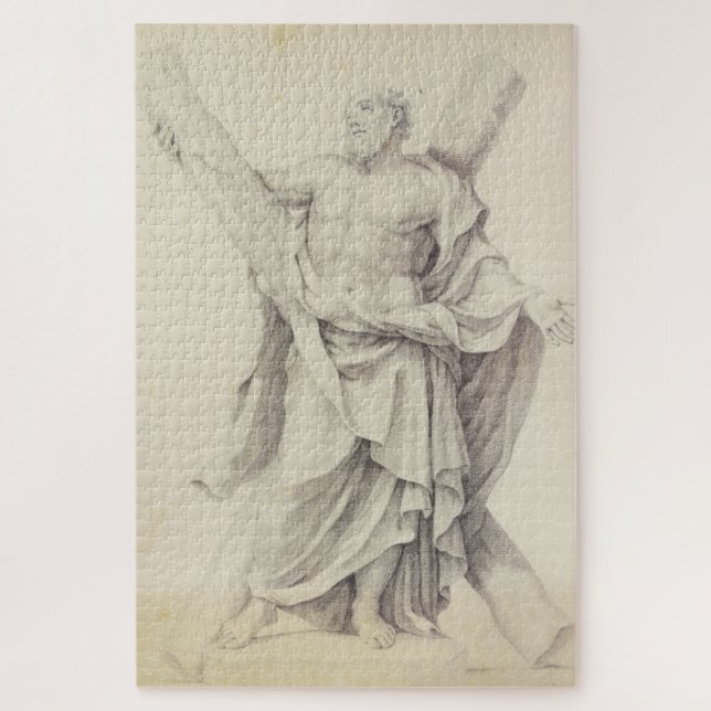 Saint Andrew einer von 12 Aposteln Puzzle (Vertikal)