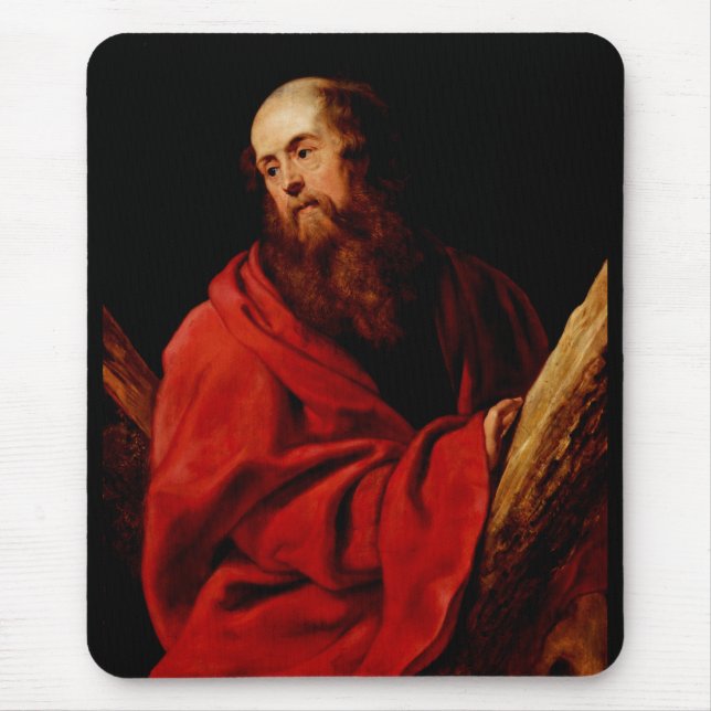 Saint Andrew von Peter Paul Rubens Mousepad (Vorne)