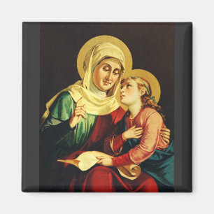 Saint Ann und Jungfrau Mary Magnet