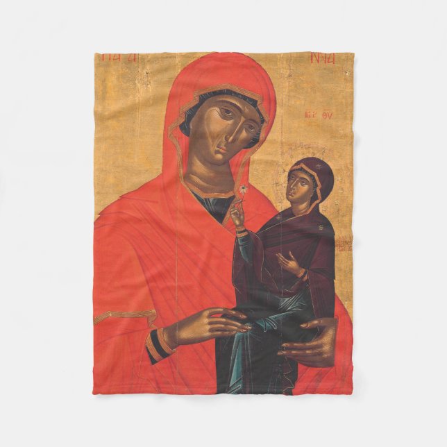 Saint Anne mit der Jungfrau Mary Fleecedecke (Vorderseite)