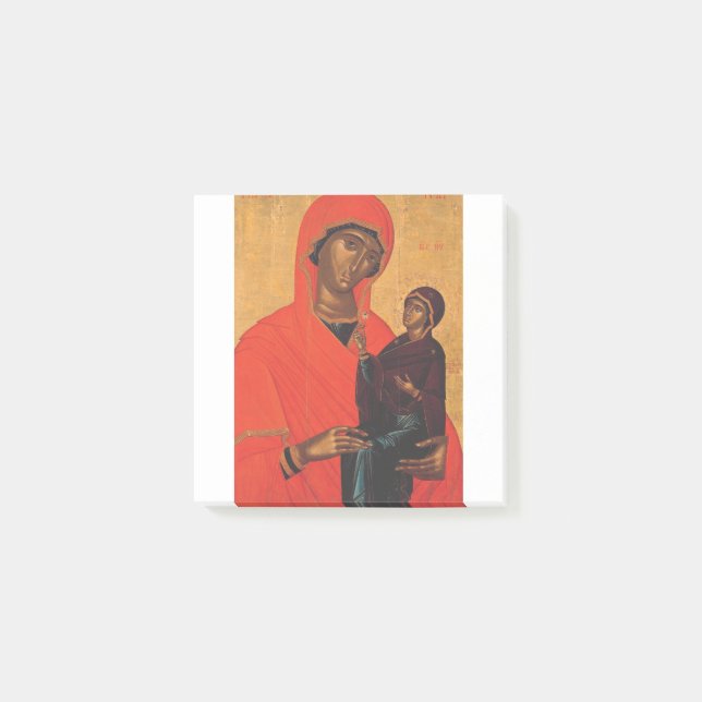 Saint Anne mit der Jungfrau Mary Post-it Klebezettel (Vorderseite)
