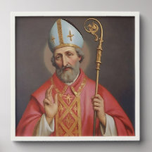 Saint Anselm von Canterbury Foto Tile
