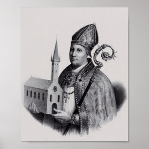 Saint Ansgar Apostel des Nordens Poster