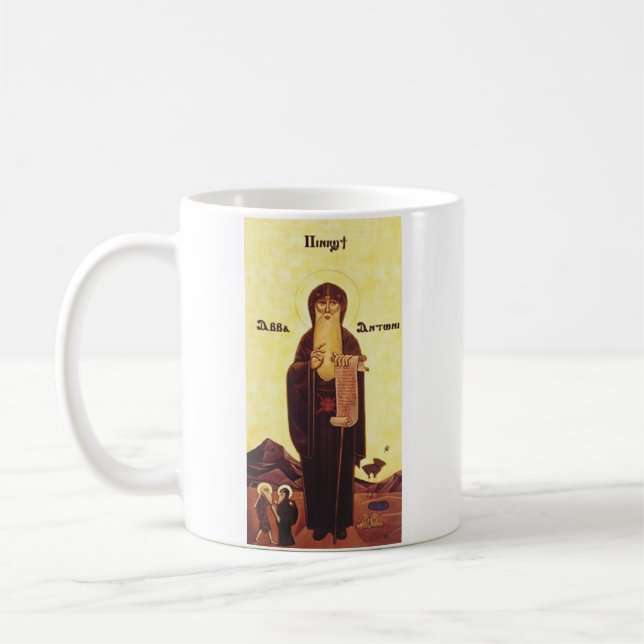 Saint Anthony, der Große Kaffeetasse (Links)