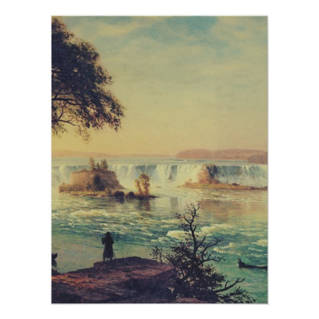 Saint Anthony Falls at Mississippi River Poster (Vorderseite)