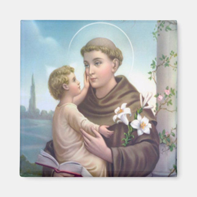 Saint Anthony Padua Magnet (Vorne)