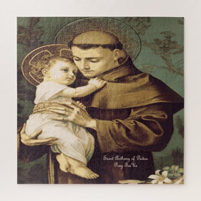 Saint Anthony Padua Puzzle (Vertikal)