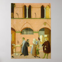 Saint Anthony - Sano di Pietro Kunstgewerbe